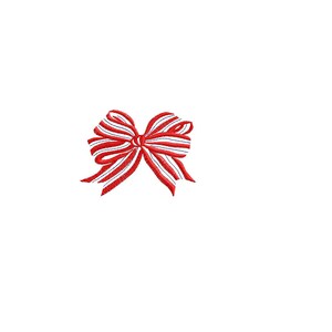 Striped Ribbon Bow Set, 5 Sizes Each, Machine Embroidery Designs - Etsy