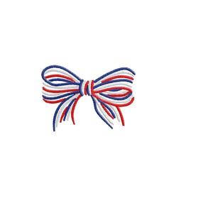 Striped Ribbon Bow Set, 5 Sizes Each, Machine Embroidery Designs - Etsy