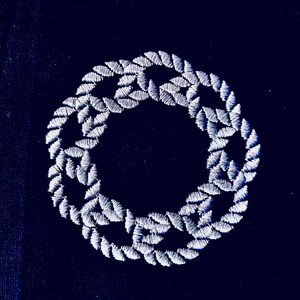 Rope Frame With Knot, 4 Sizes, Machine Embroidery Designs - Etsy