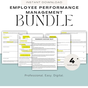 Human Resource Template ǀ Performance Management ǀ HR Forms ǀ Human Resources Templates ǀ New Hire Paperwork ǀ Employee On boarding