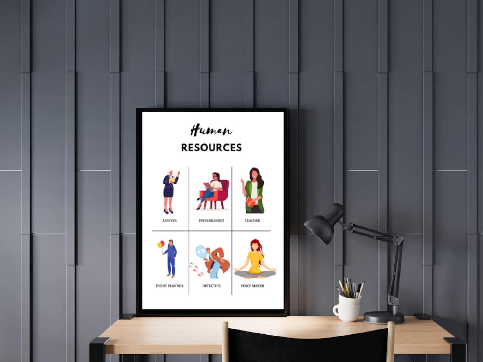 Human Resources Printable Art ǀ HR Office Décor ǀ Digital Art - Etsy