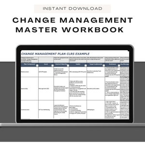 Change Management Template ǀ Project Management ǀ HR Forms ǀ Project Template ǀ Task Tracker ǀ Communication Plan ǀ HR Templates