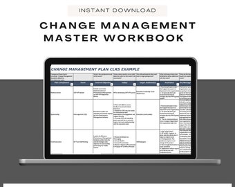 Change Management Template ǀ Project Management ǀ HR Forms ǀ Project Template ǀ Task Tracker ǀ Communication Plan ǀ HR Templates