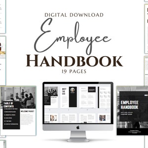 Employee Handbook ǀ Employee Policies ǀ Small Business ǀ Human Resources Forms ǀ Employee Orientation ǀ Employee On boarding ǀ HR Templates