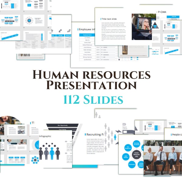 Human Resources Strategy Presentation ǀ Editable in Google Slides, MS-PPT, and Canva ǀ Human Resources Forms ǀ Strategic Planning