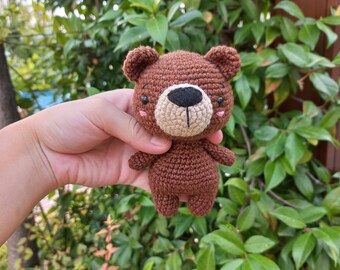 Crochet Bear PATTERN. Amigurumi Bear "Ron". Amigurumi pattern animals. Digital Download (PDF) In English