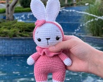 Crochet Bunny PATTERN. Amigurumi Bunny "Daisy". Amigurumi pattern animals. Digital Download (PDF) In English