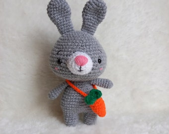 Crochet Bunny PATTERN. Amigurumi Bunny "Elsa". Amigurumi pattern animals. Digital Download (PDF) In English