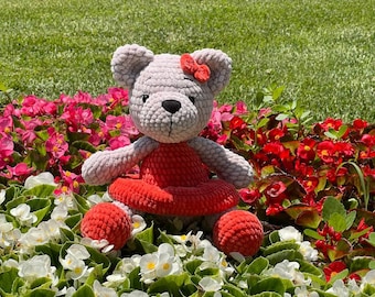 Crochet Bear PATTERN. Amigurumi Bear "Roro". Amigurumi pattern animals. Digital Download (PDF) In English