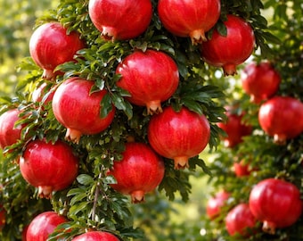 30 semi di melograno (Punica Granatum) albero da frutto mediterraneo | semi di melograno | semi di alberi da frutto