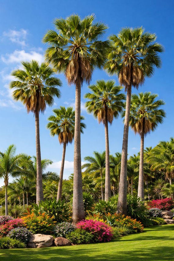 ワシントンヤシ フィリフェラ Washingtonia filifera ワシントンヤシ（フィリフェラ）種子25個 - 巨大なカリフォルニア扇状
