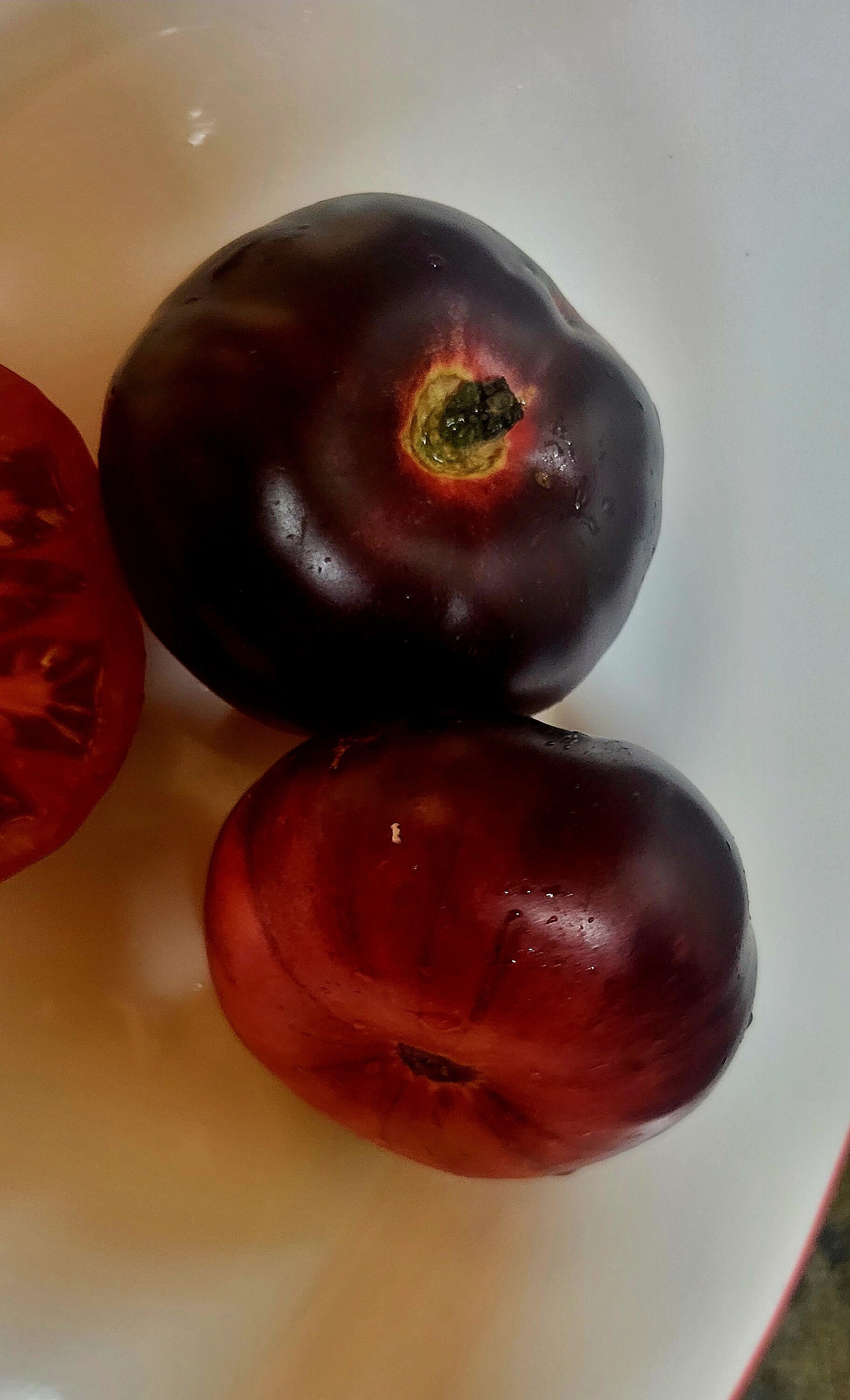 100 Semillas De Tomate Púrpura Natural - Para Huerto En Casa, Jardín O Maceta