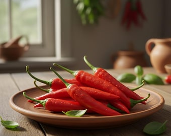 赤唐辛子、食用唐辛子野菜種子 100 粒 *Capsicum annuum* - Etsy 日本