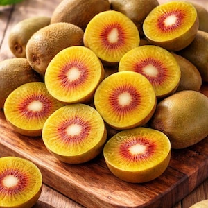 20 Rode Kiwi Zaden | Exotische Rode Kiwi | Zeldzame Fruitplant | Thuis Kweken | Exotische Rode Kiwi Zaden