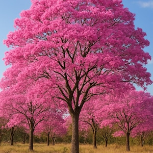 25 Semillas de Lapacho Rosado (Tabebuia rosea) – Árbol Flor Rosada, Ornamental, Rápido Crecimiento, Tropical, Fácil de Germinar