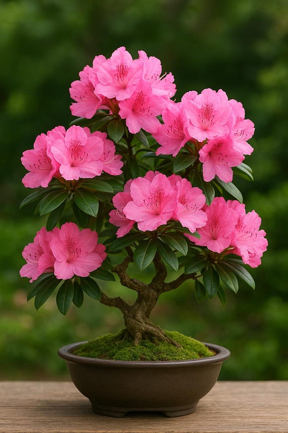 100 Rhododendron-Samen | Japanische Azalee | Mehrjhriger Bltenstrauch |  Leuchtende und farbenfrohe Blten | Gartenarbeit, Bonsai und  Landschaftsgestaltung - Etsy.de