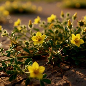 20 graines de Tribulus Terrestris | Plante grimpante rustique | Facile à cultiver | Plante de jardin résistante et adaptable
