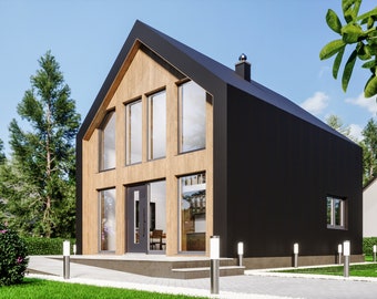 Scandinavian Design House - ARCHITECTURAL PLANS