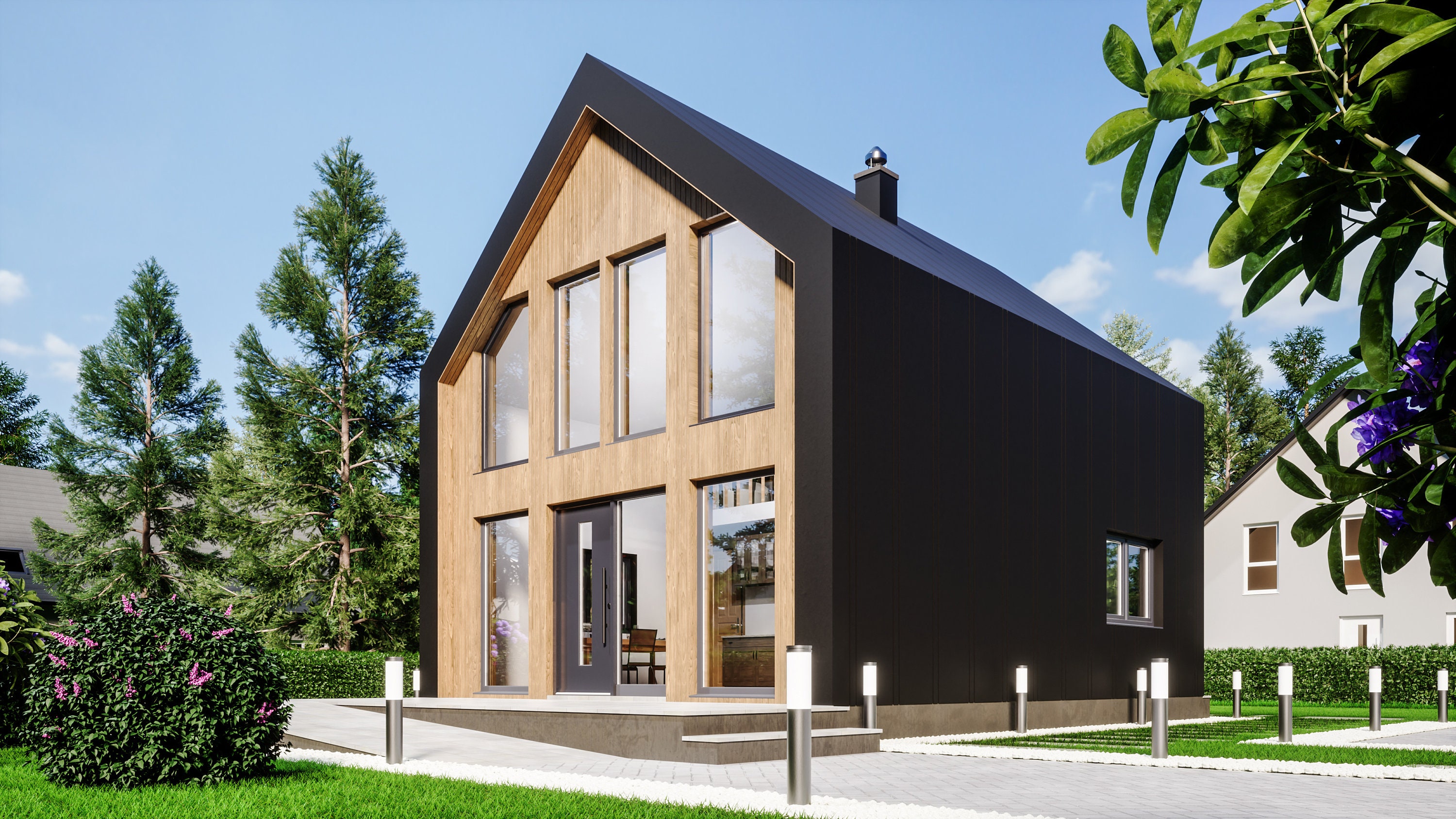 Scandinavian Design House - ARCHITECTURAL PLANS - Etsy