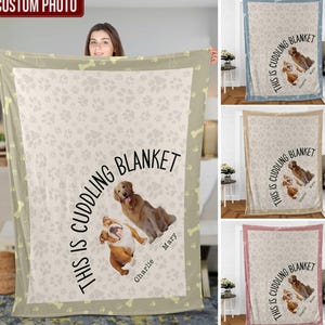 thumbnail image 2 of This Is Our Cuddling Blanket - Gift For Couples 2 of 9