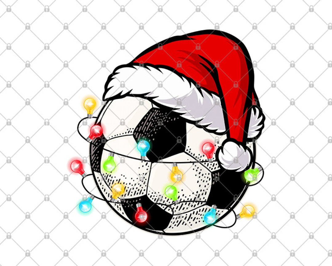 Weihnachten Fußball Png Fußball Png Weihnachtsmütze Png Etsy.de