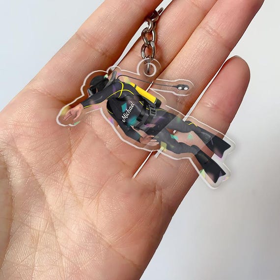 Scuba Keyring