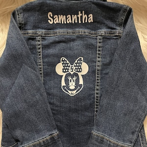 Girl’s Minnie Mouse Jean Jacket