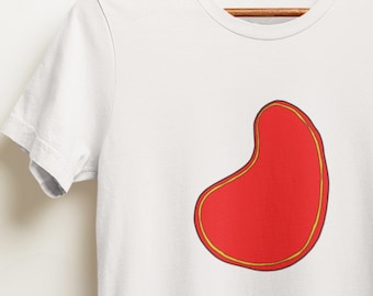 Big Meat – Abstract Shape Composition T-Shirt, Modern Graphic Tee