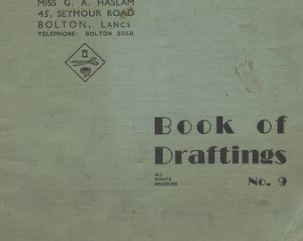 Haslam System of Dresscutting - Book of Drafting - No. 9 (1932) - PDF Download