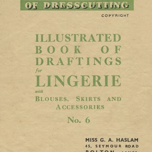 Sistema Haslam de corte de vestidos - Lencería - No. 6 (1947) - Descargar PDF