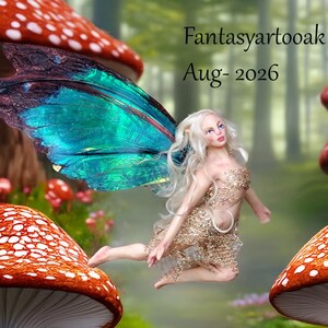 Tiny Flying Pixie, Small hanging Fairy Art Doll, Clay Tiny Sculpture, Realistic Fairy, Super Small Adult Fairy, Hanging ornament type,