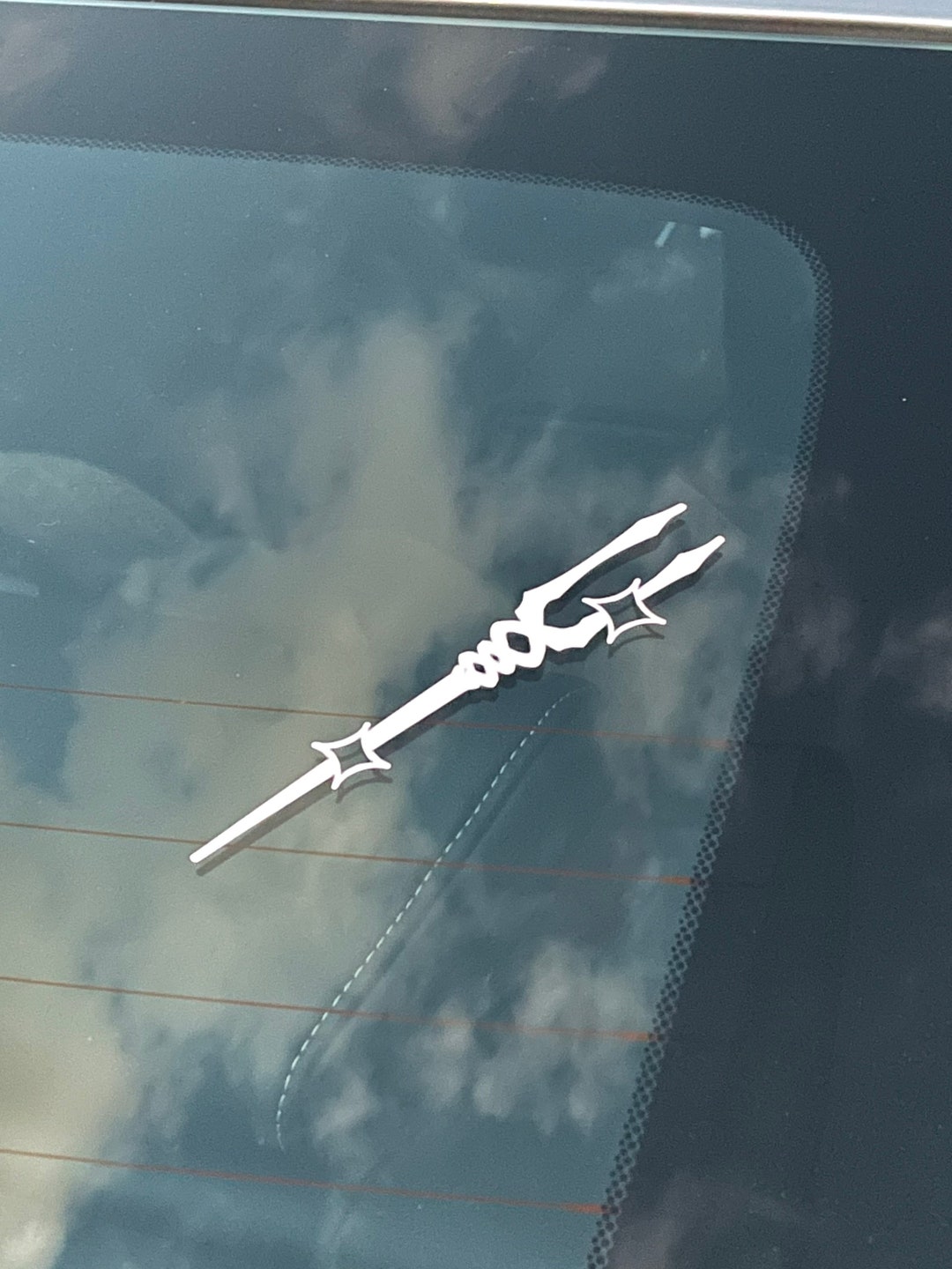 Evangelion Spear of Longinus Sticker Decal Etsy