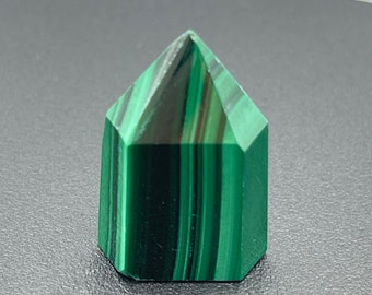 1.07 inch Malachite Crystal Tower Crystal Healing Stone of Transformation