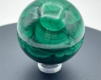 1.80 inch Malachite Crystal Tower Crystal Healing Stone of Transformation