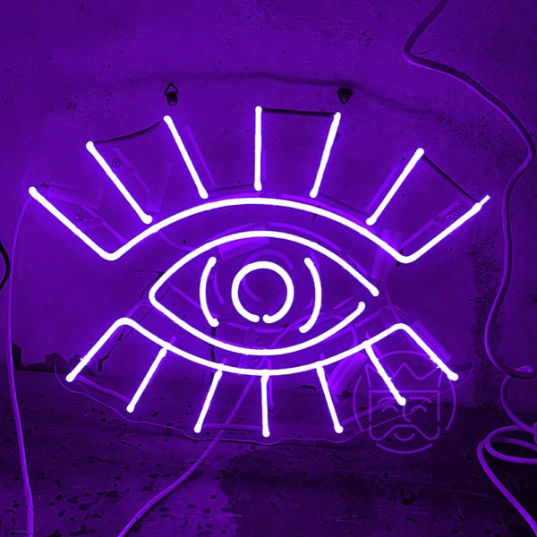 Real Glass Neon Sign Etsy