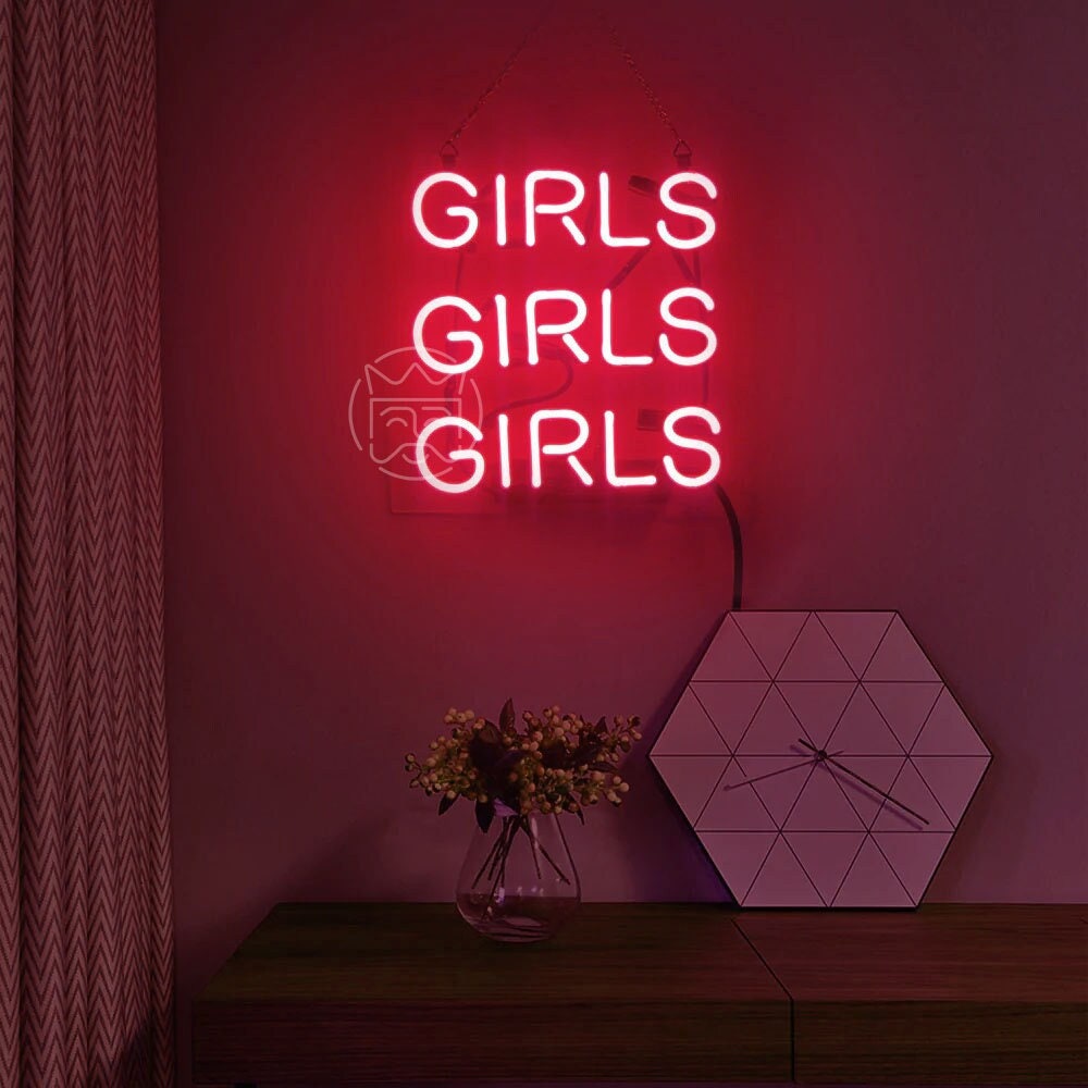 neon backgrounds for girls