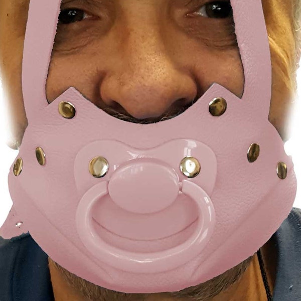 Pacifier Gag Head Harness - ABDL Pacifier Gag