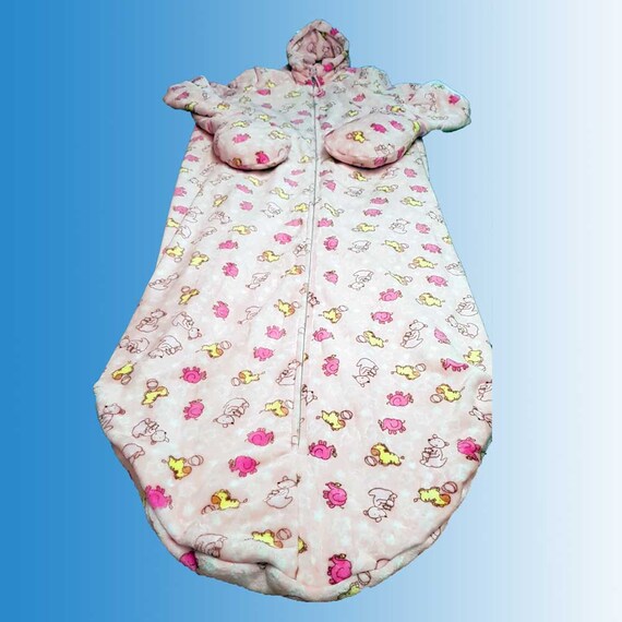 Adult Baby Adult Baby cuddly sleeping bags romper bag ABDL with fastening eyelets lined ABDL