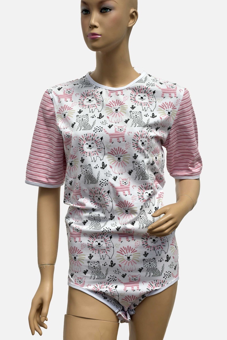 ABDL Adult Baby Wrap Body With Cute Motif 102145347 Etsy