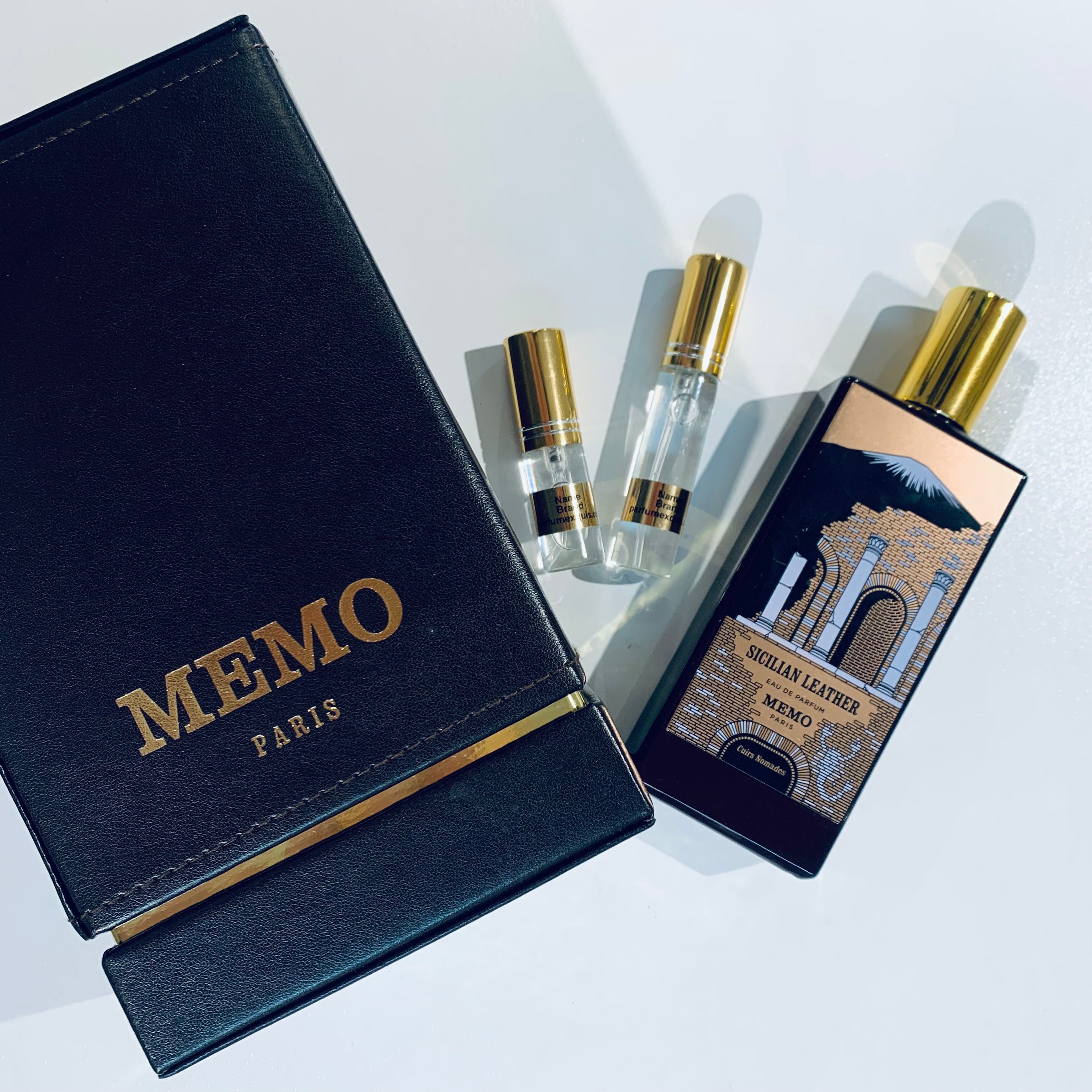 memo sicilian leather sample