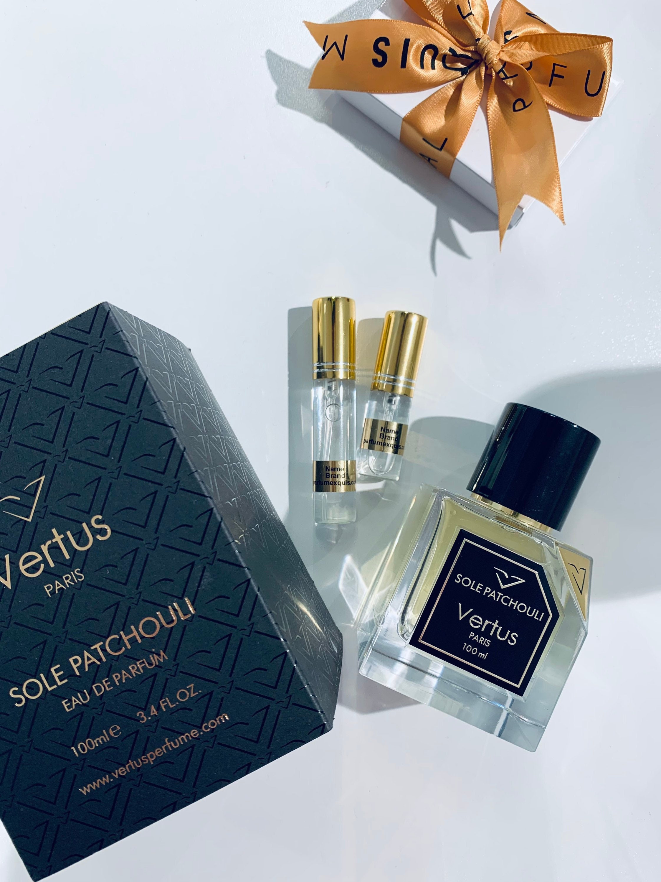 Sole Patchouli Vertus Paris Eau De Parfum Spray Long-lasting Perfume for  Women and Men Sample Size Travel Decant 5ml 10ml 