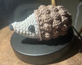 Crochet Hedgehog Plushie: Handmade Stuffed Animal