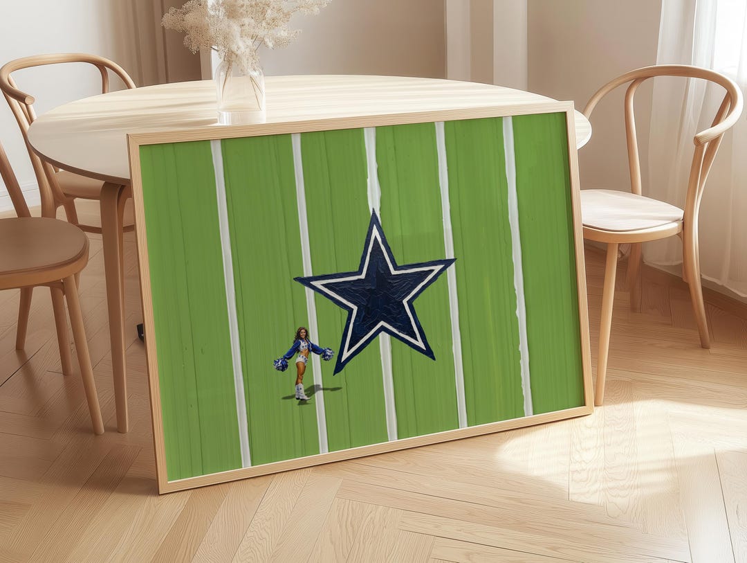 DCC Reece Dallas Cowboys Cheerleaders Football Modern Textured Sports ...