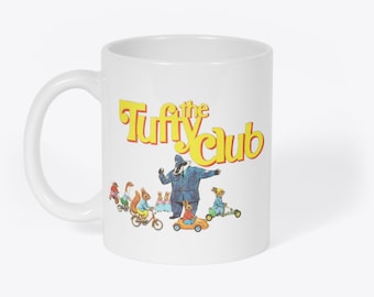 The Tufty Club Road Safety Kids Retro Novelty Gift White 11oz Coffee Tea Mug