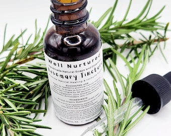 Rosemary Tincture, Rosemary Extract, Rosmarinus officinalis, Tincture, Herbal Extract, Supplement, Natural Health