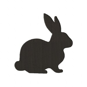 Rabbit V2 embroidery designs file formats in pes, dst, jef, xxx, exp, vip, vp3