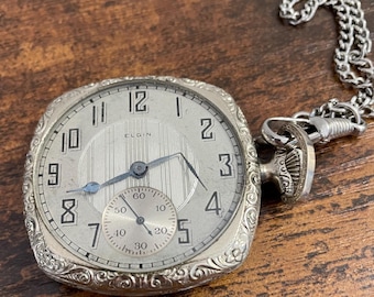1926 ELGIN POCKET WATCH Open face,