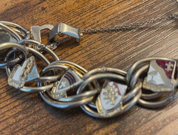 Multiple Shield Shaped Links Each Containing a HE… - image 5