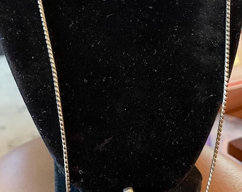 BRIGHTON Silver Plated London Groove Badge Clip NECKLACE