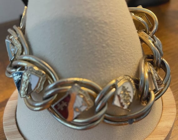 Multiple Shield Shaped Links Each Containing a HE… - image 1